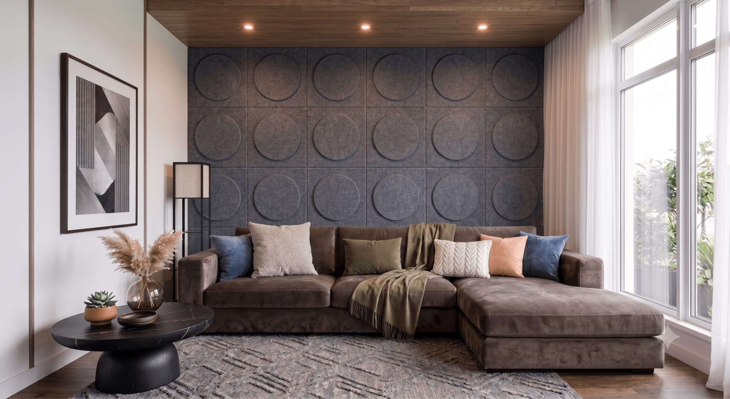 Panel punto – Pet antracita